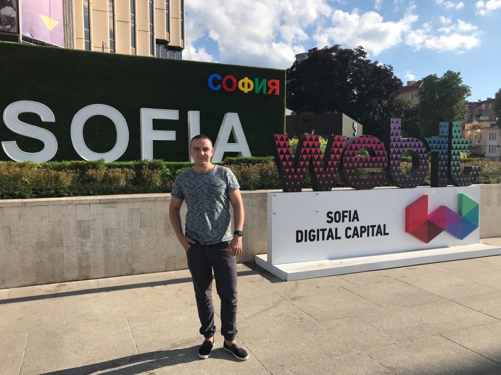 Virgil Security Team Spotlight - Dmytro at Webit in Sofia